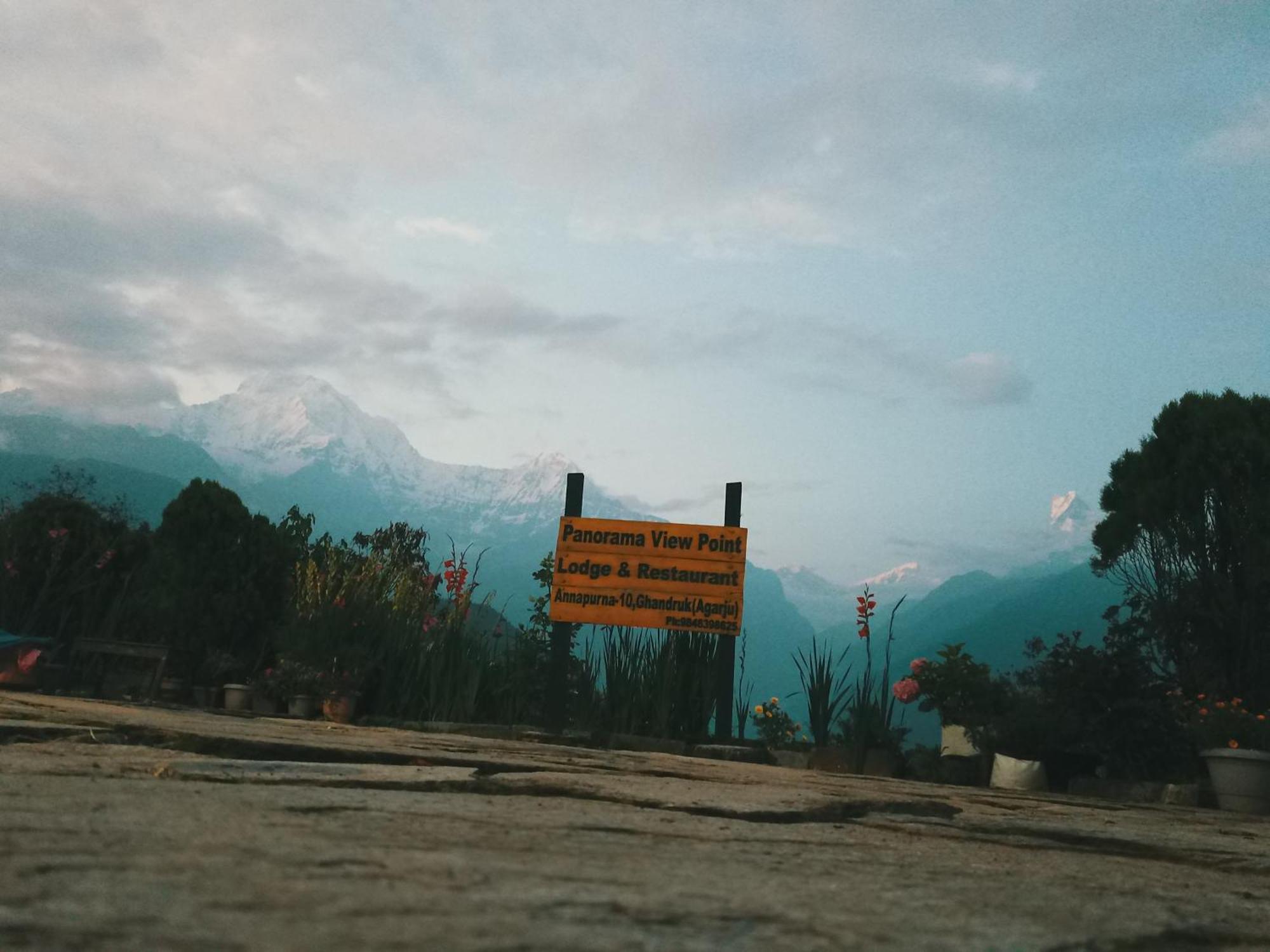Panorama View Point Lodge And Restaurant, Annapurna-10, Ghandruk ,Agarju Astam Екстер'єр фото